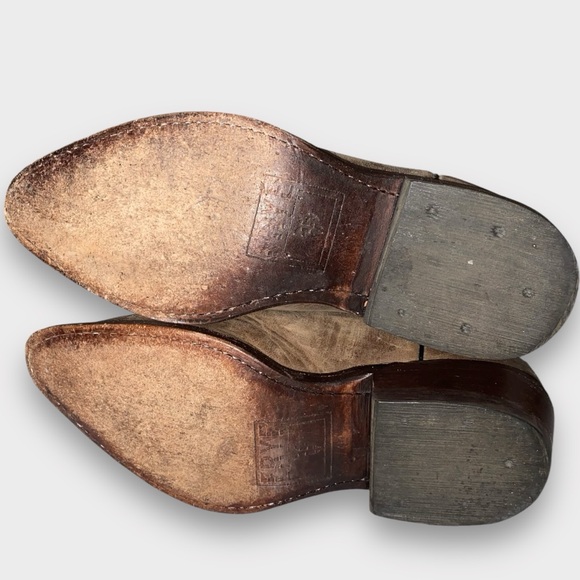 FRYE Billy Brown Leather Women’s Pull On Boot Size 6.5B - Picture 16 of 16